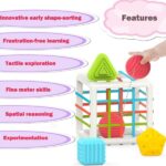 Baby Soft Shape Sorting Cage – 6 Shapes - Image 5