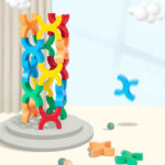 Wooden Mini Balance Stacking Blocks - Image 3