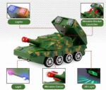 2 in 1 Deformed Armored Army Tank Toy Car