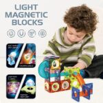 Magnetic Tiles Marble Building Blocks Set 49 Pieces - Image 8