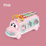 Huanger 3 in 1 Xylophone Sorter Bus - Image 2