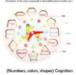 Wooden Learning Clock With Lacing - Image 9