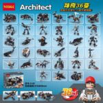 Architect Bricks 36 In 1 Magic 36 Change-256 Pieces - Image 4