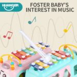 Huanger 3 in 1 Xylophone Sorter Bus - Image 3