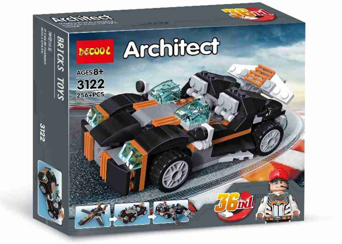Architect Bricks 36 In 1 Magic 36 Change-256 Pieces