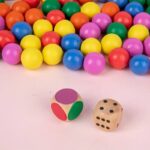 Montessori Wooden Color Classification Counting Beads - Image 4