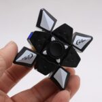 Speed Rubik Cube With Finger Spinner New Version 1x3x3 - Image 3