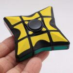 Speed Rubik Cube With Finger Spinner New Version 1x3x3
