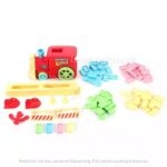 Domino Train With 60 Colorful Blocks - Image 10