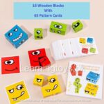 Learning Concept By Wooden Face Changing Cubes - Image 2