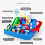 Car Adventure Toy With 4 Cars & Helicopter - Image 3