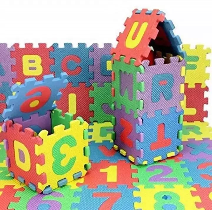 Kids Learning Floor Mat Puzzle With Letters & Numbers China Made