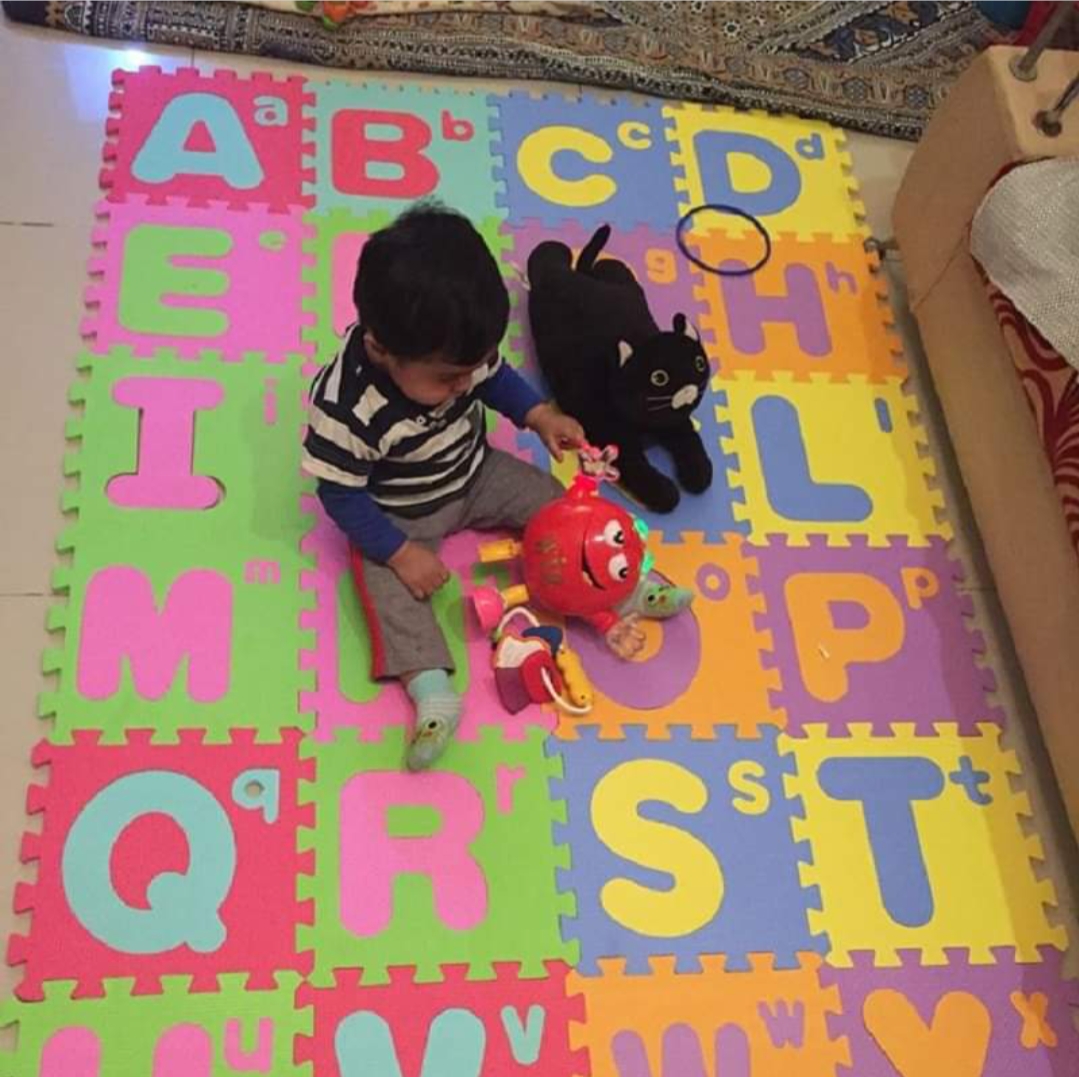 Kids Learning ABC Mat Puzzle EVA Foam 11″ x 11″ China Made