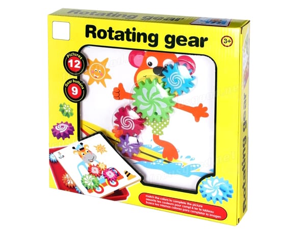 Rotating Gear With 12 Pictures