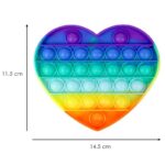 Fidget Sensory Pop it Toy (Heart Shape) - Image 5