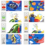 Car Adventure Toy With 4 Cars & Helicopter - Image 8