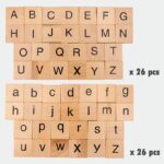 Wooden Alphabet Letter Matching Game - Image 3