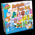 Alphabet Letter Colorful Painting Set – 26 Letter Molds