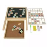 White & Black Board With Magnetic Numbers & Alphabets - Image 9