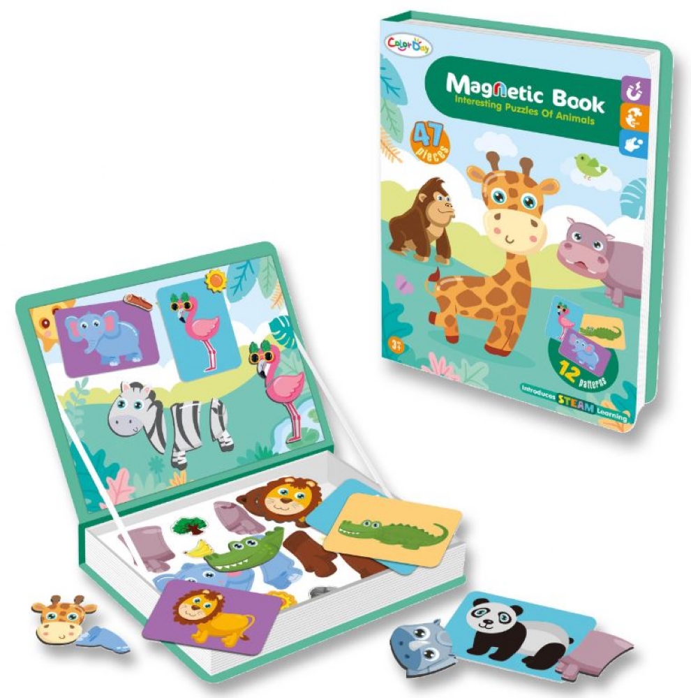 Magnetic Puzzle Animal Pattern