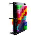 3d pin art sensory sculpture toy