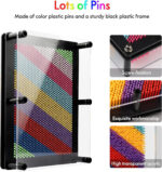 3 dimensional pin art sensory sculpture toy for kids