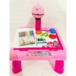 3 in 1 Drawing Board-Chalk Board, Projection Painting & White Board - Image 7