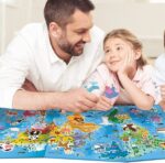 Magnetic Paradise World Map Jigsaw Puzzle for Kids – 25pieces - Image 5