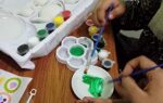 DIY Painting Ceramic Tea Set - Image 7