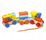 Wooden Shape Block Train - Image 5