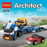 Architect Vehicle Transporter 3 In 1 Blocks-264 Pieces - Image 4