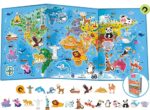Magnetic Paradise World Map Jigsaw Puzzle for Kids – 25pieces - Image 2