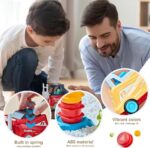 Kids Engineer Truck Forklift Transport Car Sorting Matching Challenge Game - Image 3