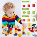 Kids Engineer Truck Forklift Transport Car Sorting Matching Challenge Game - Image 2