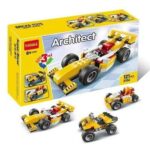 Architect Super Racer Bricks Toys 121 Pieces 3 Models - Image 4