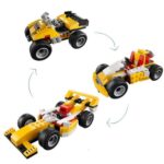 Architect Super Racer Bricks Toys 121 Pieces 3 Models - Image 2