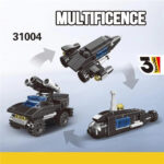 fighter plane lego blocks bricks toys multificence 3 in 1 model decool