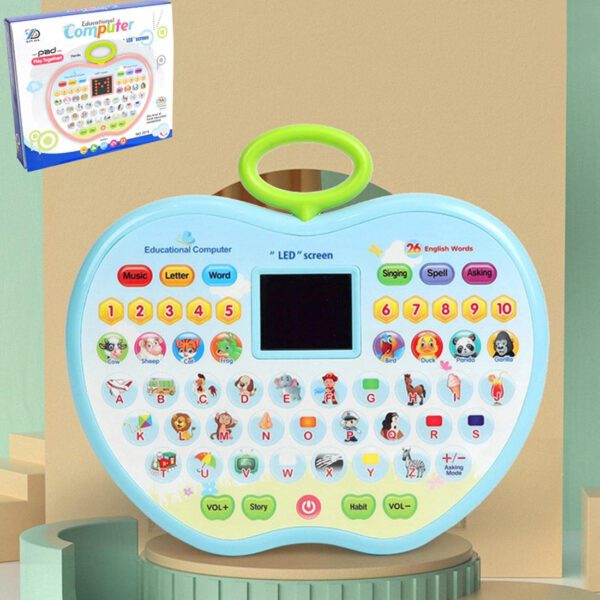 Learning Machine Toy Package Alphabet Letters Numbers Educational Learning Pad Toy For Kids ...