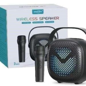 Portable Rechargeable speaker With Microphone