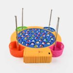 fishing game with 45 fishes and 4 fishing rods