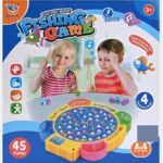 fishing game with 45 fishes and 4 fishing rods