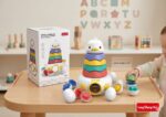 Duck Tumbler Stacking Jenga And Shape Matching Montessori Toy - Image 3