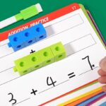 STEM Square Link Building Blocks Activity Cubes With Pattern Cards - Image 6