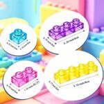 Soft Gummy Jelly Sensory Building Blocks For Kids 40 Pieces