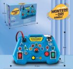 Montessori Busy Sensory Learning Activity Board For Toddlers - Image 2