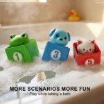 bath toy for kids learning numbers with animals