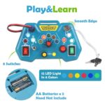Montessori Busy Sensory Learning Activity Board For Toddlers - Image 5