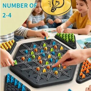 triangle piece family game