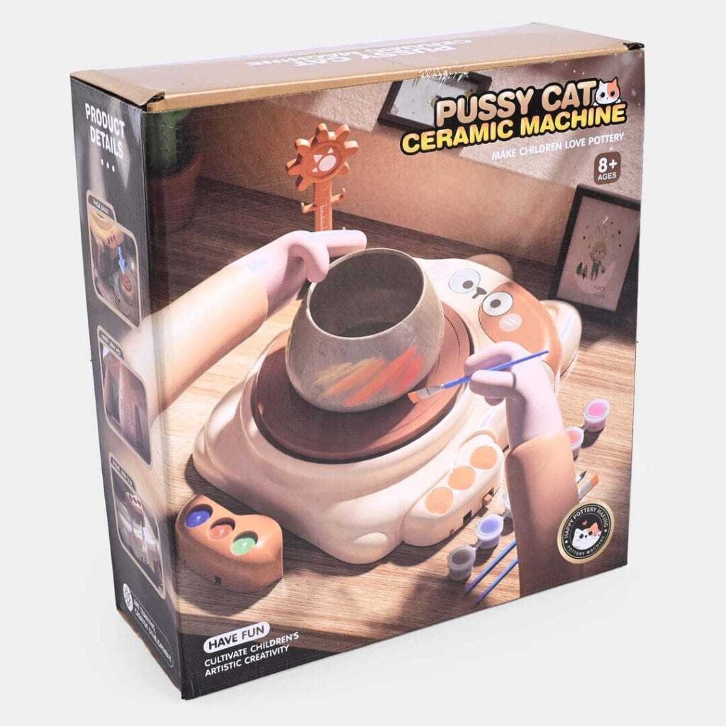 diy pottery wheel painting kit art and craft for kids