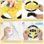 Steering Wheel Toy With Sound For Kids